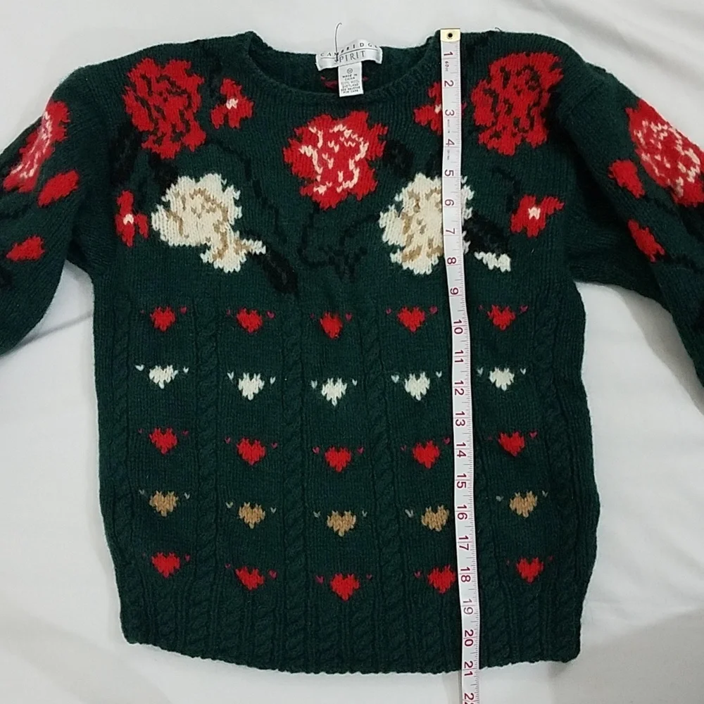 Cambridge Spirit Shetland Wool Sweater M